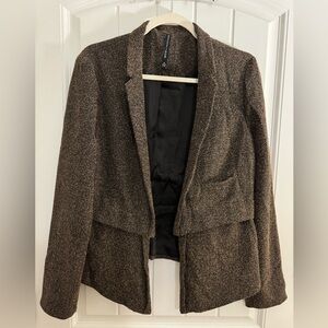 W118 by Walter Baker Brown Structured Blazer